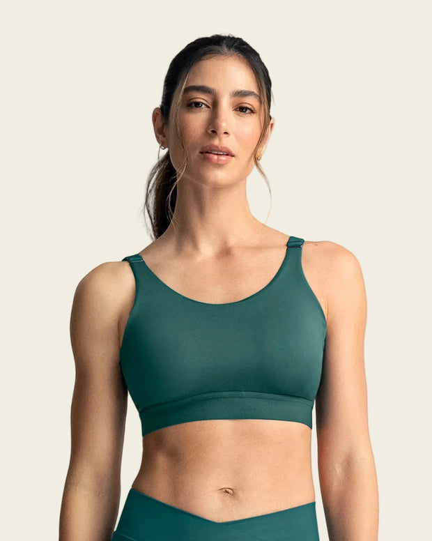 Brasier deportivo graduable en espalda
