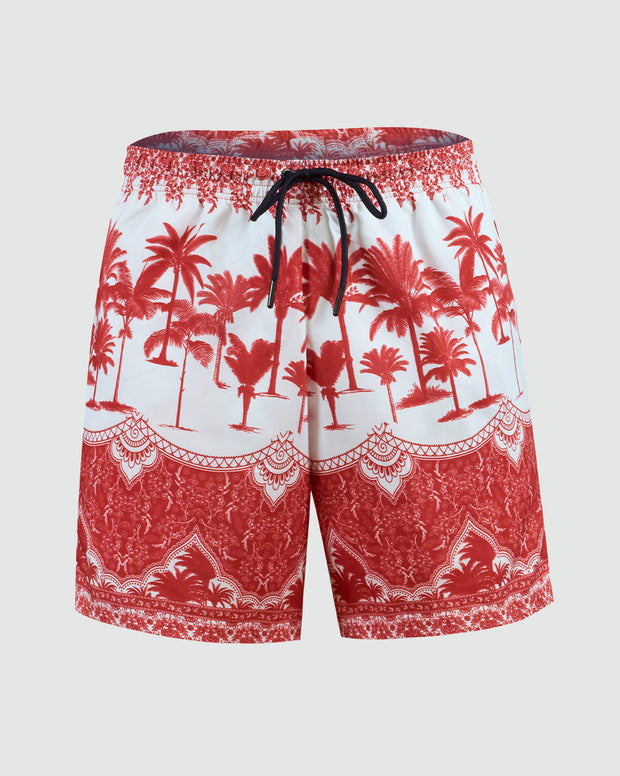 Pantaloneta de baño masculina con práctico bolsillo al lado derecho