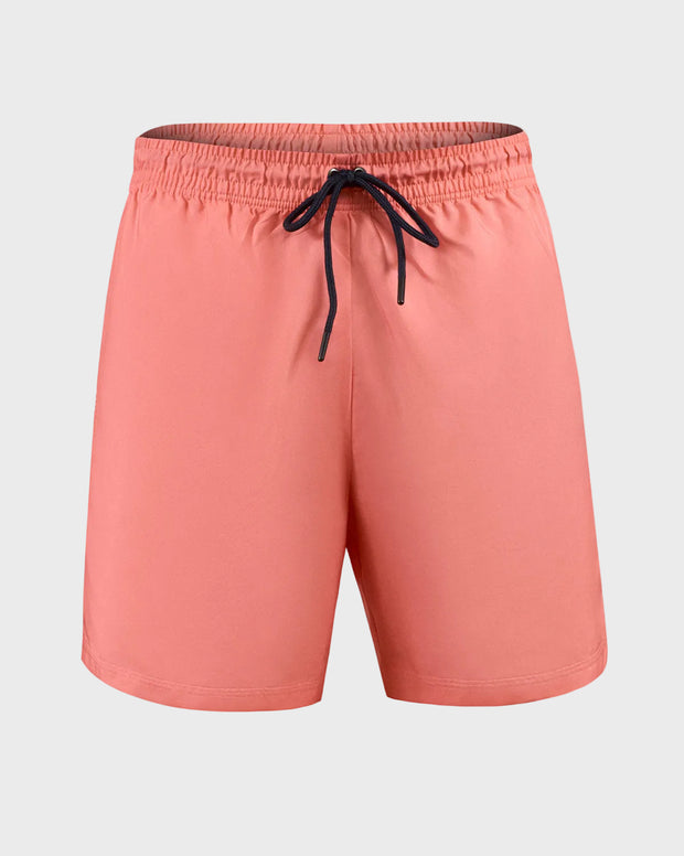 Pantaloneta de baño masculina con práctico bolsillo al lado derecho