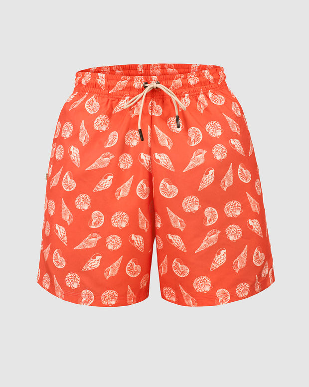 Pantaloneta de baño masculina con práctico bolsillo al lado derecho