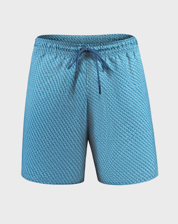Pantaloneta de baño masculina con práctico bolsillo al lado derecho
