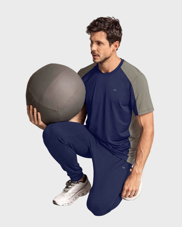 Jogger deportivo estilo sudadera con bolsillos laterales funcionales