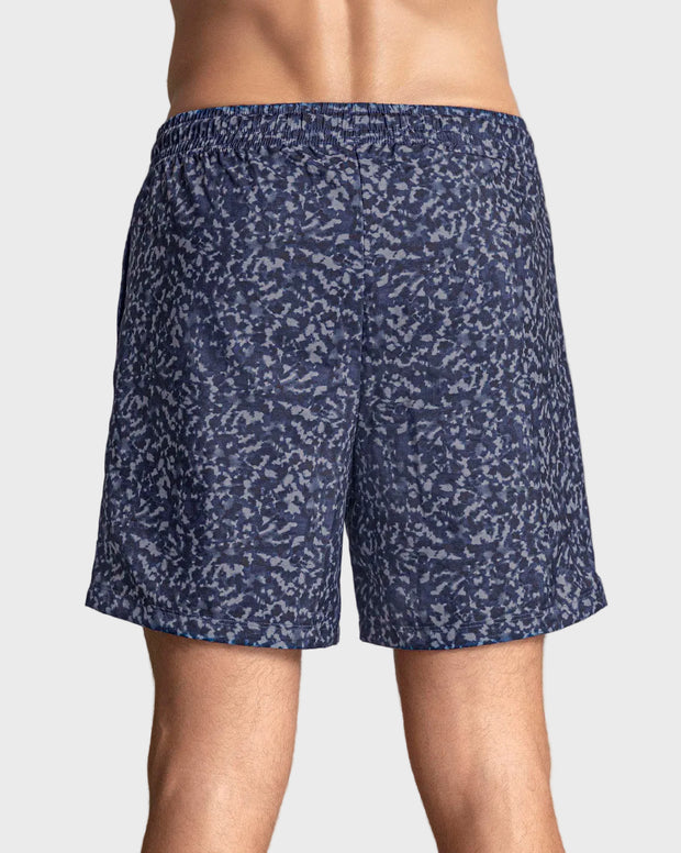 Pantaloneta deportiva con bolsillos funcionales