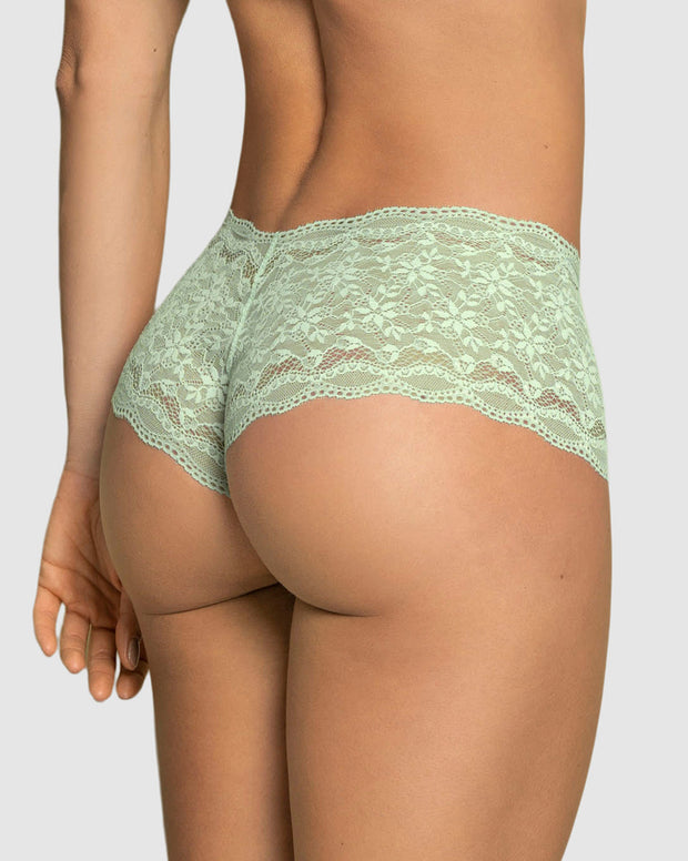 Panty estilo hipster en encaje moderno