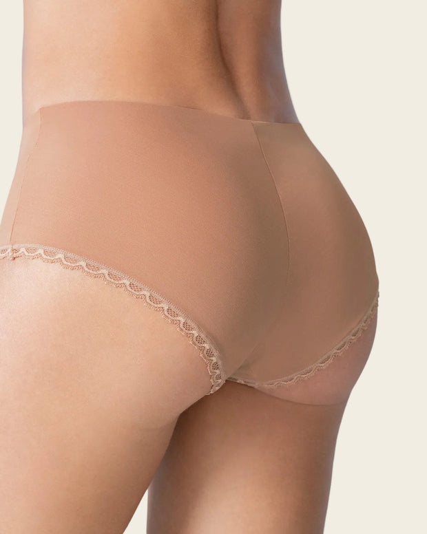 Paquete x 2 panties cacheteros, sin elásticos en cintura