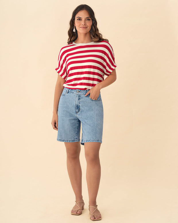 Bermuda larga para mujer