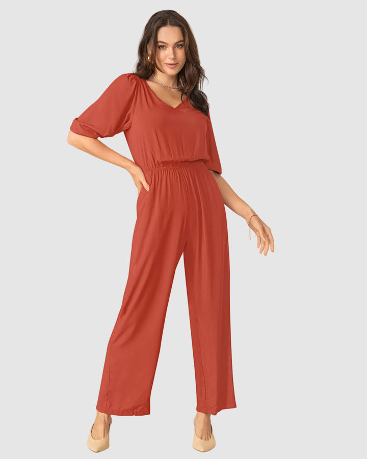 Enterizo largo de mangas con volumen