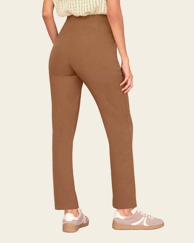 Pantalón bota recta silueta ajustada