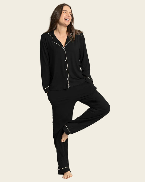 Conjunto de pijama: camiseta manga larga y pantalón largo