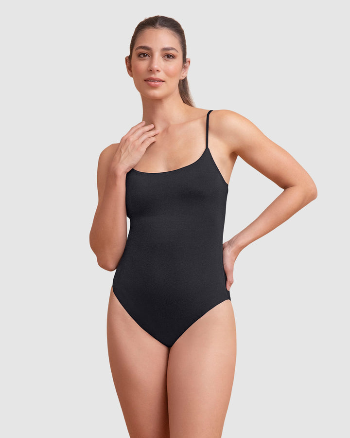 Body de tiritas con compresión de abdomen