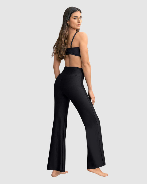 Legging bota recta con compresión de abdomen
