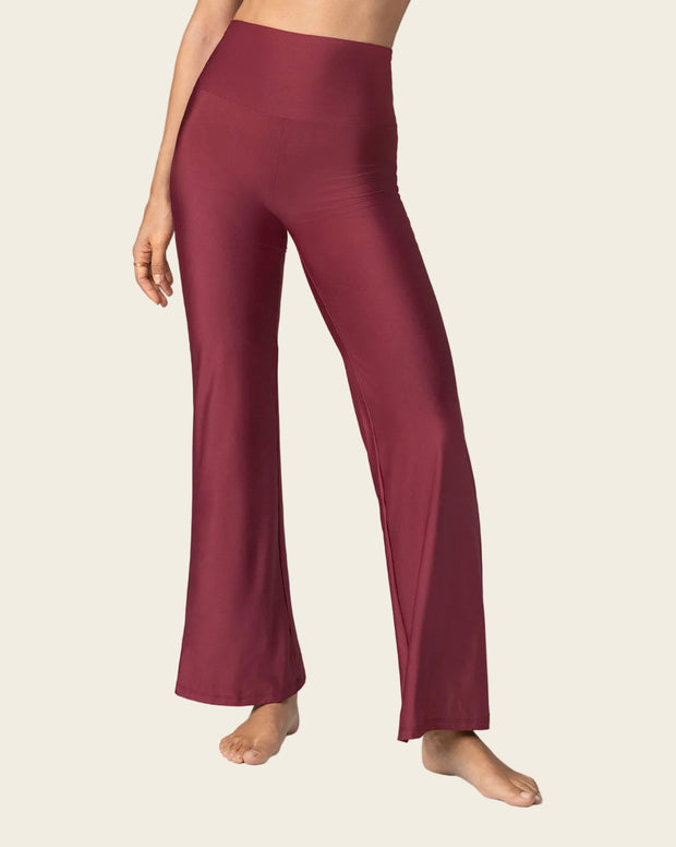 Legging bota recta con compresión de abdomen