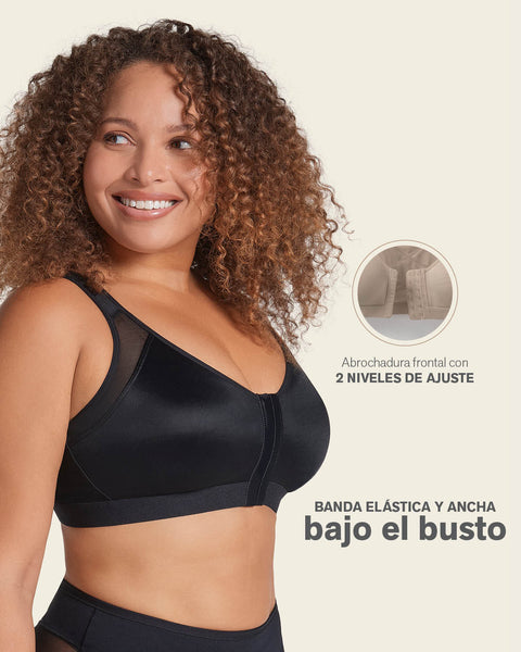 Brasier corrector de postura con compresión de volumen del busto Multi/Functional#color_700-negro