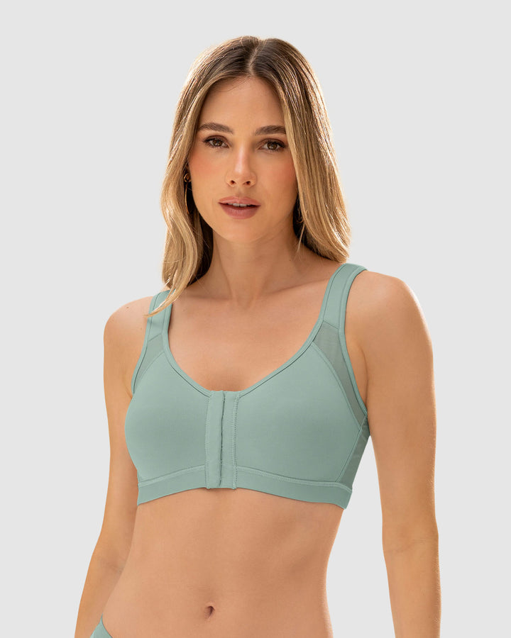 Brasier corrector de postura, compresión volumen del busto