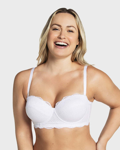 Brasier balconet de realce alto con máximo cubrimiento de espalda Special Fit#color_000-blanco