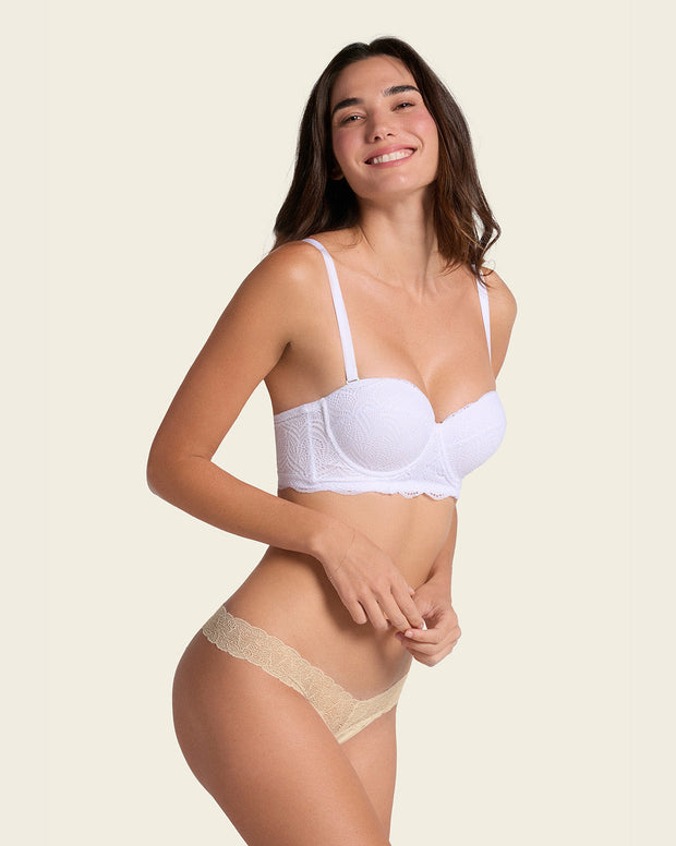 Brasier balconet de realce alto con máximo cubrimiento de espalda Special Fit