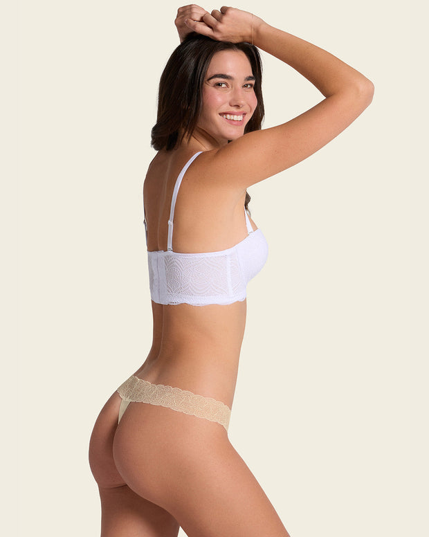 Brasier balconet de realce alto con máximo cubrimiento de espalda Special Fit