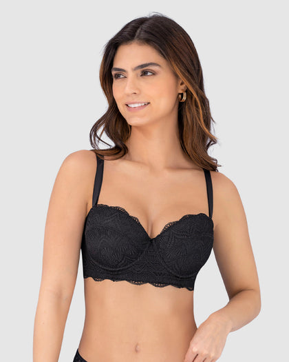 Brasier balconet de realce alto con máximo cubrimiento de espalda Special Fit#color_700-negro