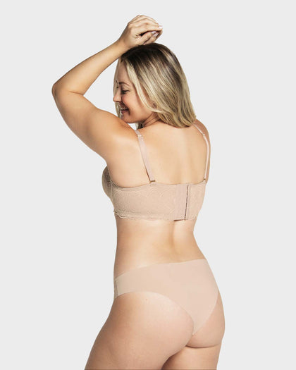 Brasier balconet de realce alto con máximo cubrimiento de espalda Special Fit