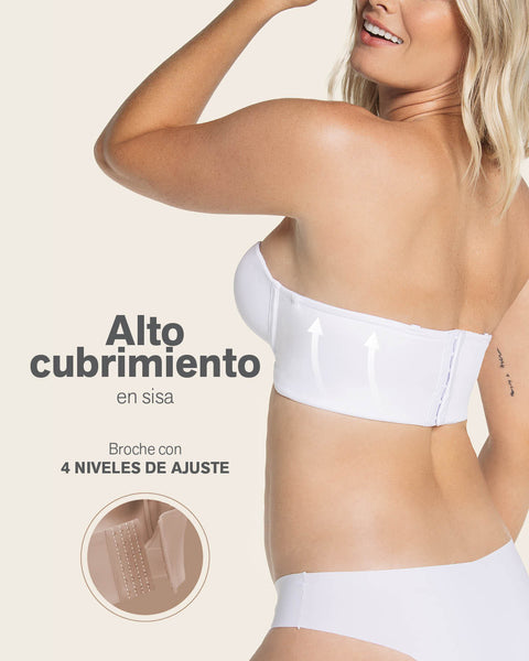 Strapless bustier 360° de perfección#color_000-blanco