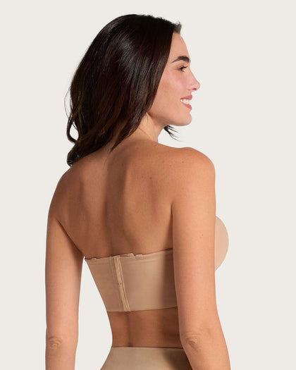 Brasier Strapless de Espalda Ancha, Buen Soporte