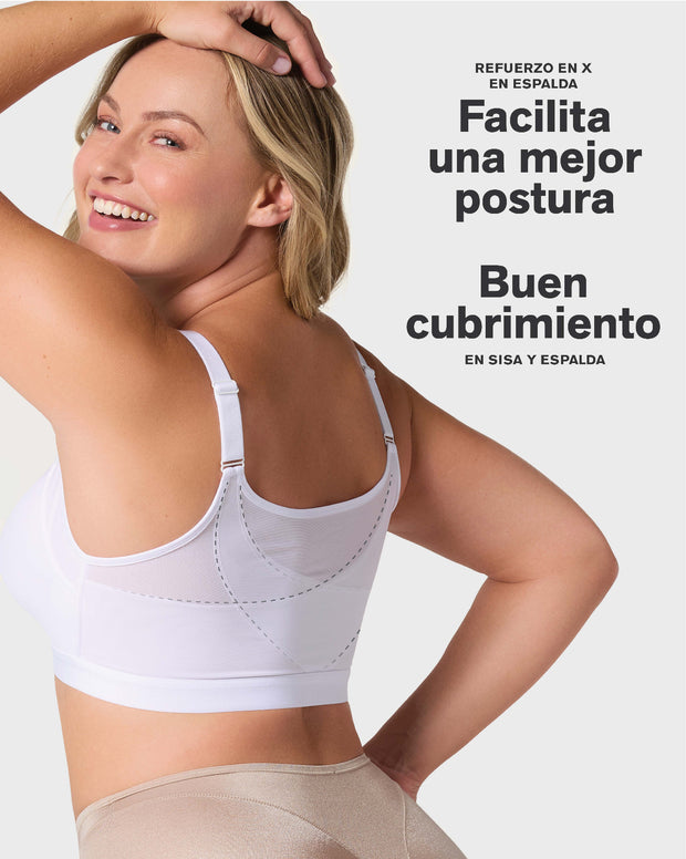 Brasier facilitador de postura con copas en espuma Multi/Benefit