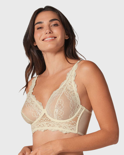 Brasier tipo bralette en encaje y transparencias#color_898-marfil