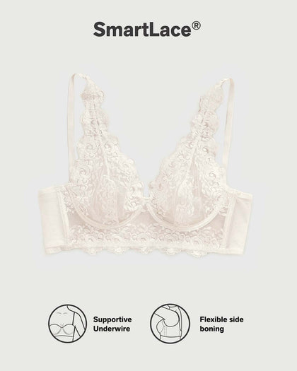 Brasier tipo bralette en encaje y transparencias#color_253-perla