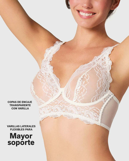 Brasier tipo bralette en encaje y transparencias#color_253-perla