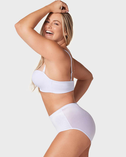 Brasier wow de triple realce ideal como strapless#color_000-blanco
