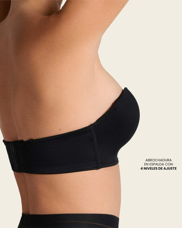 Brasier wow de triple realce ideal como strapless