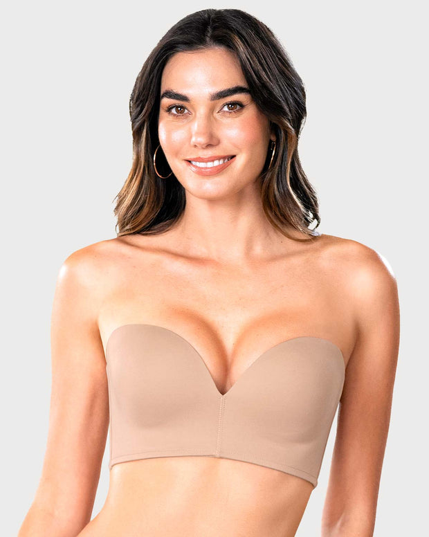 Brasier strapless Antigravedad - Máximo soporte - No se cae