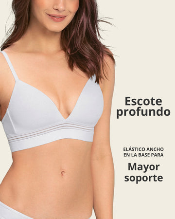 Brasier ultracómodo sin varillas ni estructuras internas#color_000-blanco