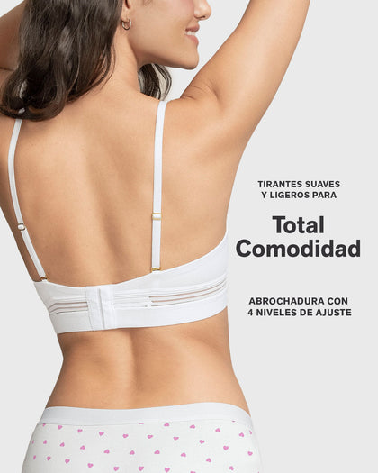 Brasier ultracómodo sin varillas ni estructuras internas#color_000-blanco