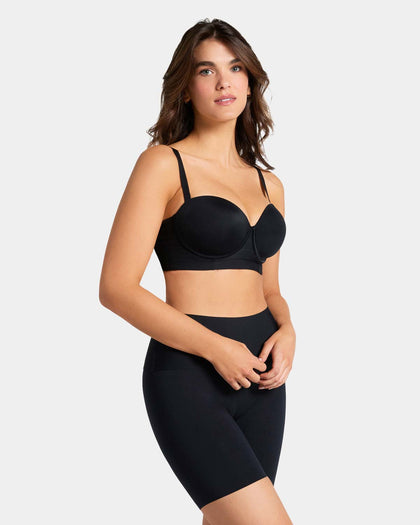 Brasier tipo bustier support strapless#color_700-negro