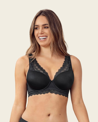 Brasier de gran cubrimiento Deep Coverage Bra#color_700-negro