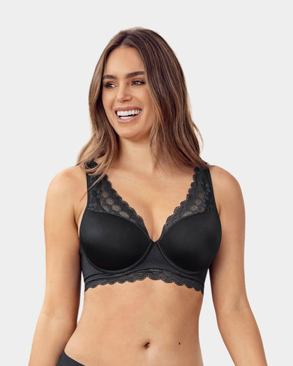 Brasier de gran cubrimiento Deep Coverage Bra#color_700-negro
