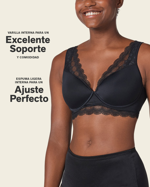 Brasier de gran cubrimiento Deep Coverage Bra
