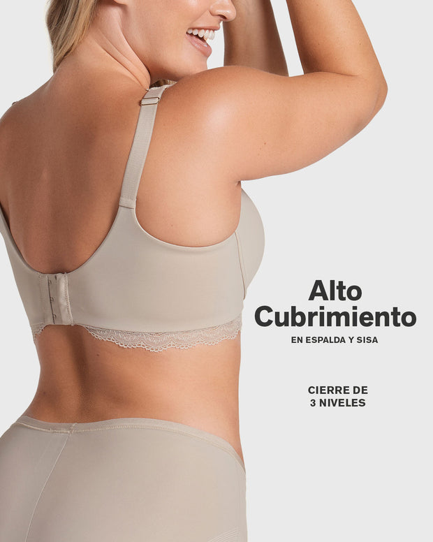Brasier de gran cubrimiento Deep Coverage Bra