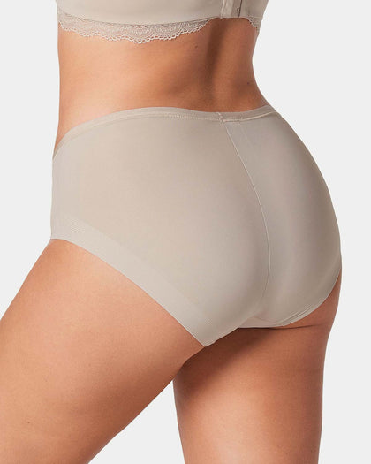 Panty clásico invisible con ajuste perfecto#color_802-cafe-claro