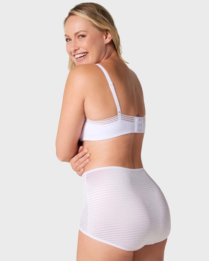 Panty clásico con máximo cubrimiento#color_000-blanco