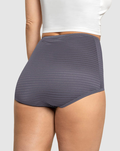 Panty clásico con máximo cubrimiento#color_721-gris-oscuro