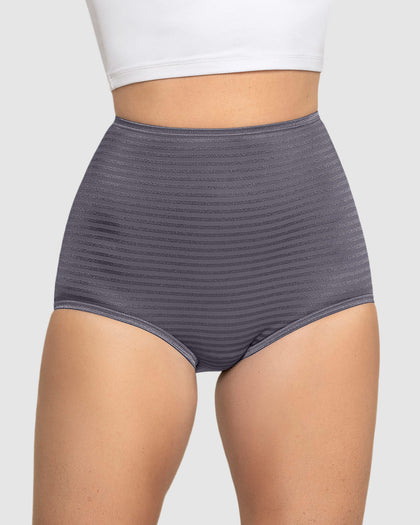 Panty clásico con máximo cubrimiento#color_721-gris-oscuro