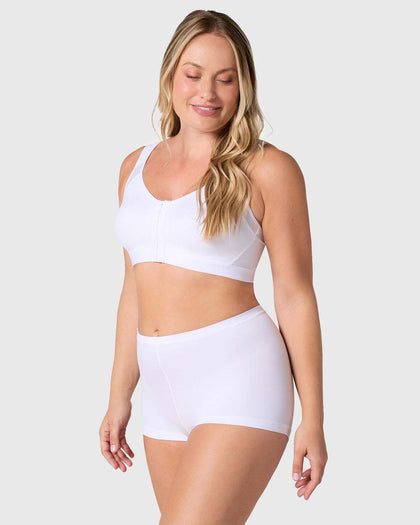 Panty tipo bóxer de ajuste perfecto#color_000-blanco