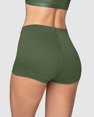 Panty tipo bóxer de ajuste perfecto#color_610-verde-militar
