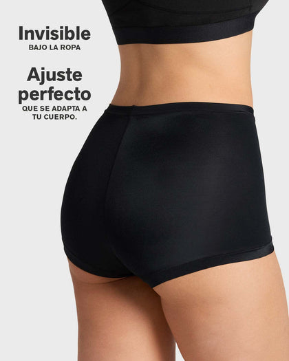 Panty tipo bóxer de ajuste perfecto#color_700-negro