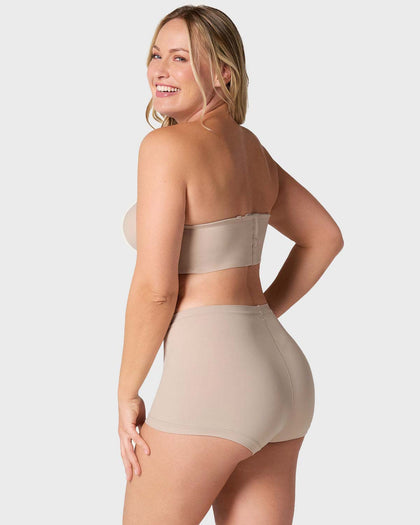 Panty tipo bóxer de ajuste perfecto#color_802-cafe-claro