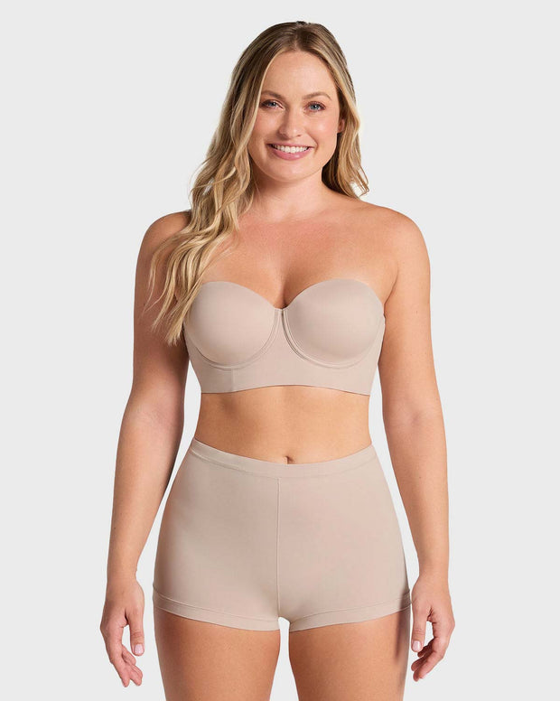 Panty tipo bóxer de ajuste perfecto