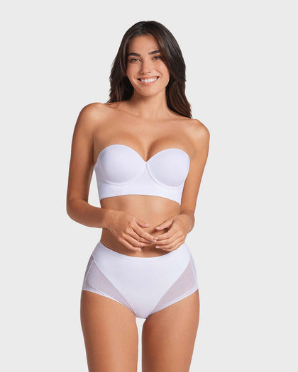 Panty clásico invisible con tul