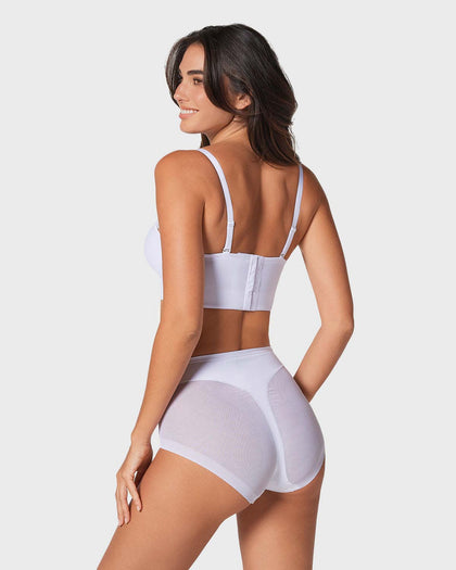 Panty clásico invisible con tul